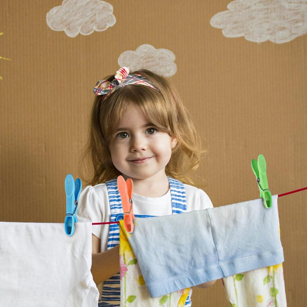 Living Today 24Pk Strong Grip Pegs Pegs & Peg Bags