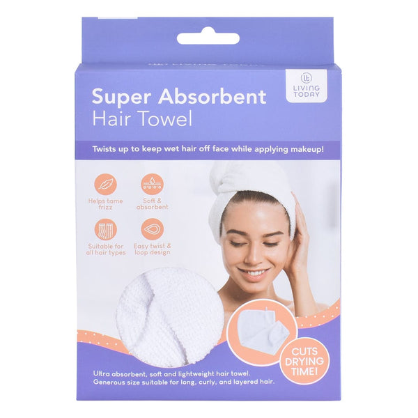 Super Absorbent Hair Towel Towels & Washcloths