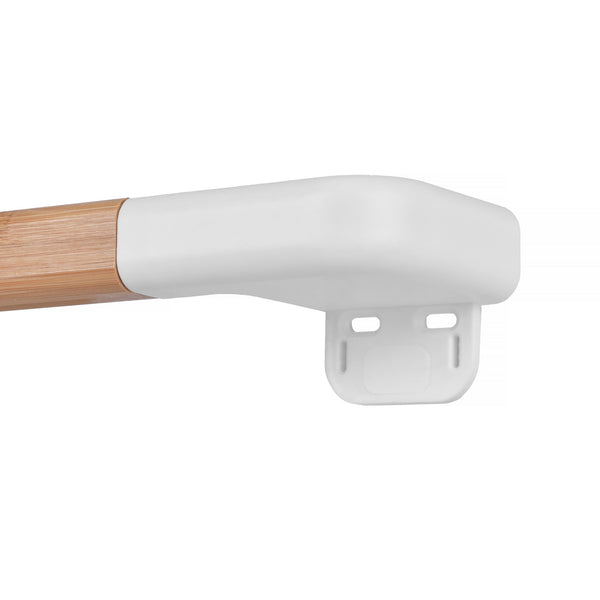 Bamboo Wall Mounted Bathroom Towel Rail Towel Racks