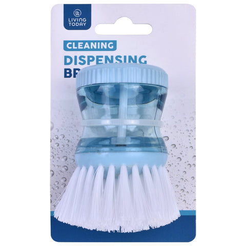 Soap Dispensing Kitchen Brush For Dish Pan Sink Cleaning Sponges & Scourers