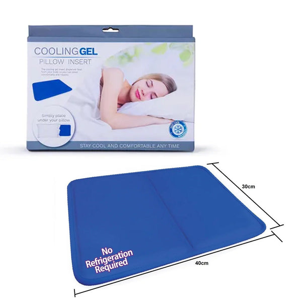 Cooling Gel Muscle Relief Aid Pad Pillow Cold Therapy Insert Chill Sleeping Mat Sleeping Mats