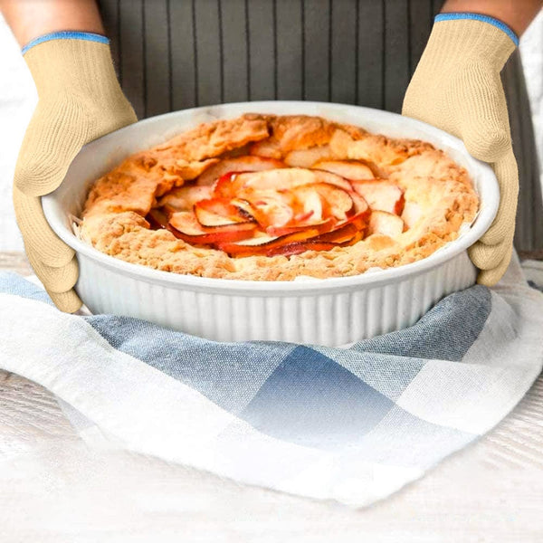 3 Pairs Oven Mitt Bbq Grill Gloves Heat Resistant Kitchen Hot Cooking Surfaces Oven Mitts & Potholders