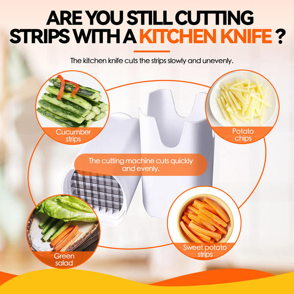 2 Pack Potato Chip Slicer Fantastic Fries Quickly Cut Your Own Chips Peelers & Slicers