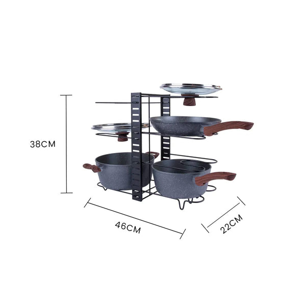 Livingtoday Double Sided 4 Levels Kitchen Organizer Other Kitchen Storage