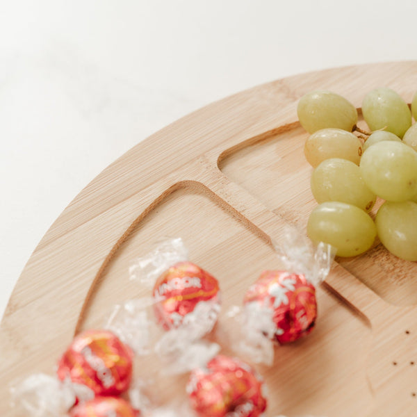 Bamboo Lazy Susan Turntable Icing Turntables