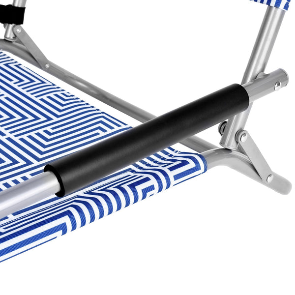 2Pc Lazy Dayz Foldable Beach Chair Makena Beach Chairs