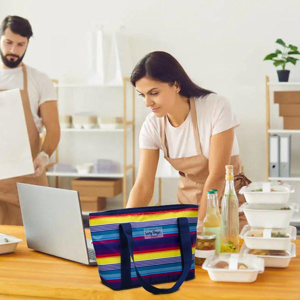 6L Food Safe Insulated Jumbo Cooler Tote Makena Ice Chests & Coolers