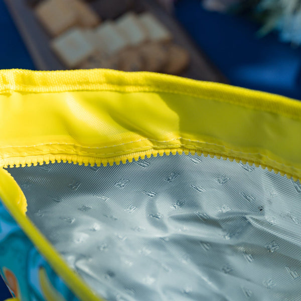 6L Food Safe Insulated Jumbo Cooler Tote Yellow Ice Chests & Coolers