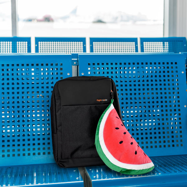 2 Ways Reversible Microfibre Travel Pillow Watermelon Pillows