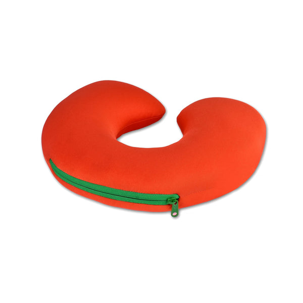 2 Ways Reversible Microfibre Travel Pillow Watermelon Pillows