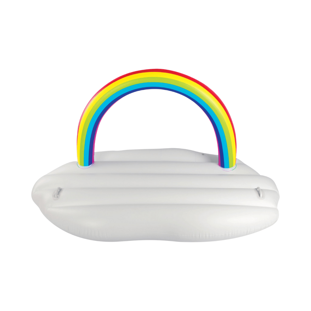 Lazy Dayz Inflatable Rainbow Cloud Float 185Cm Floats & Rafts