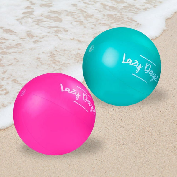 90Cm Lazy Dayz Inflatable Jumbo Beach Ball Pink Pool Toys & Games