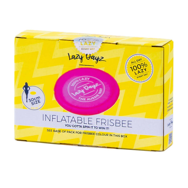 Lazy Dayz Inflatable Frisbee Pink Pool Toys & Games