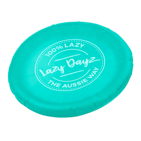 Inflatable Frisbee Teal Floats & Rafts