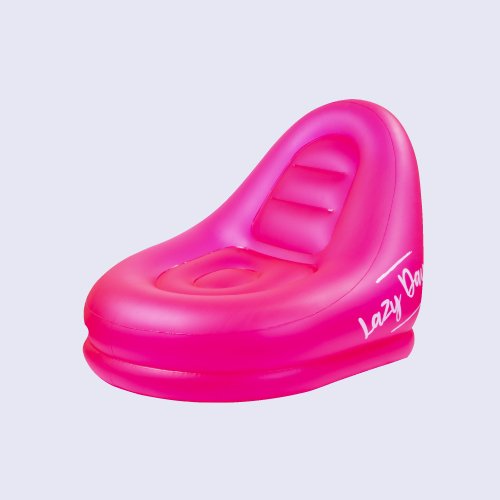 Lazy Dayz Jumbo Inflatable Chair Pink Bean Bags & Inflatables