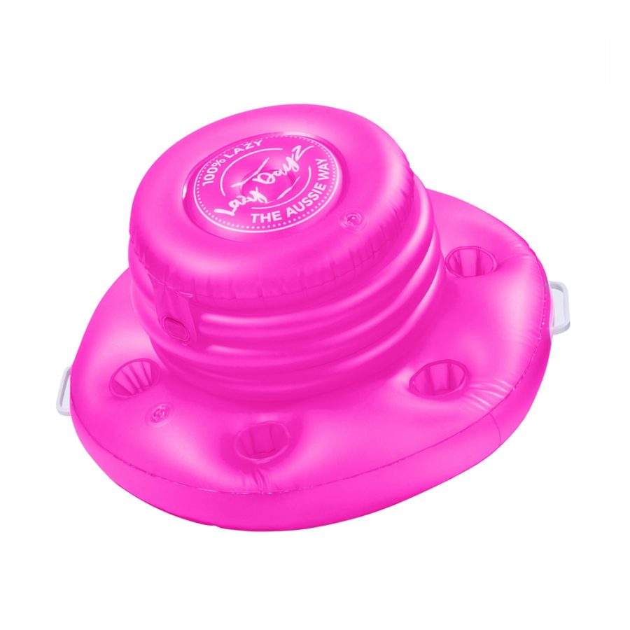 Lazy Dayz Inflatable Drinks Tub Pink Pool Toys & Games