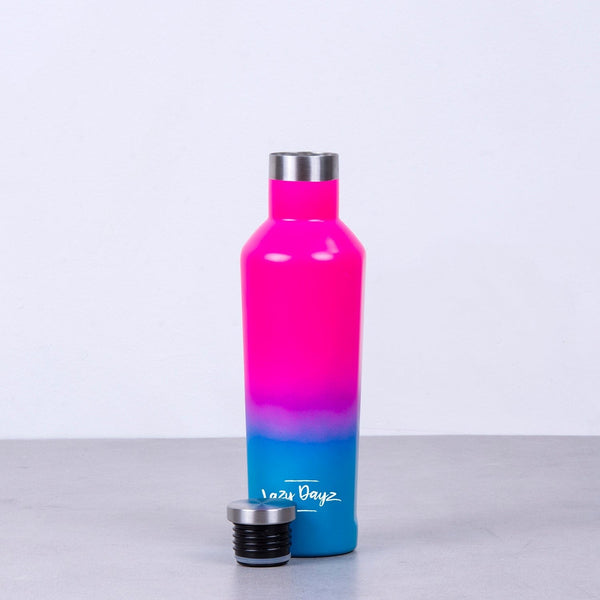 Lazy Dayz Spartan Drink Bottle 480Ml Pink Blue Ombre Water Bottles & Vacuum Flasks