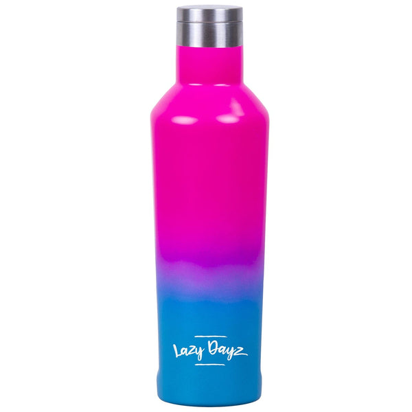 Lazy Dayz Spartan Drink Bottle 480Ml Pink Blue Ombre Water Bottles & Vacuum Flasks