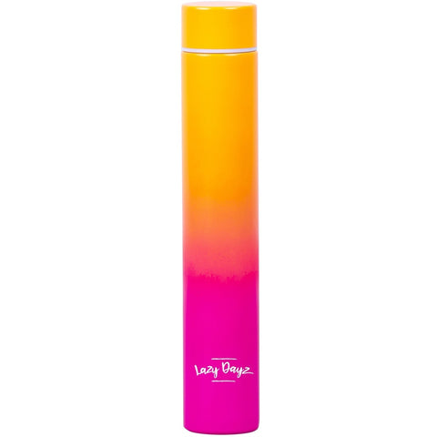 Lazy Dayz Slimline Drink Bottle 300Ml Orange Pink Ombre Water Bottles & Vacuum Flasks