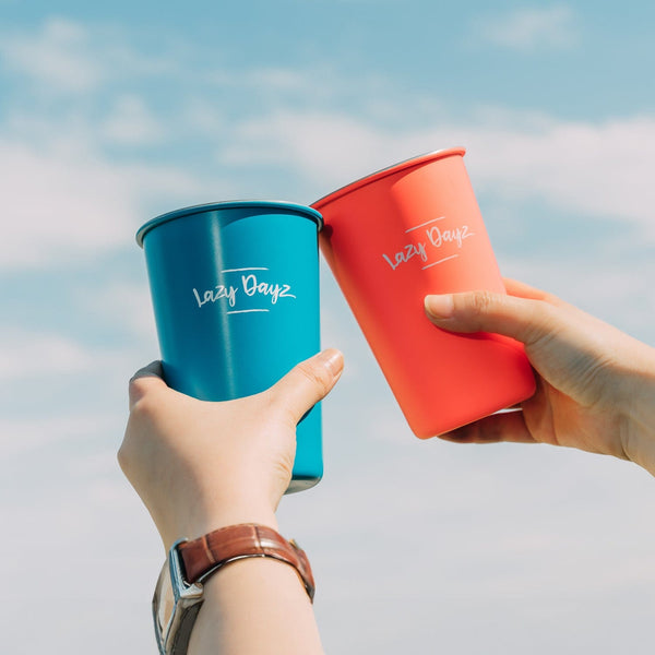 Lazy Dayz Picnic Cup 350Ml 4 Pack Picnic Accessories