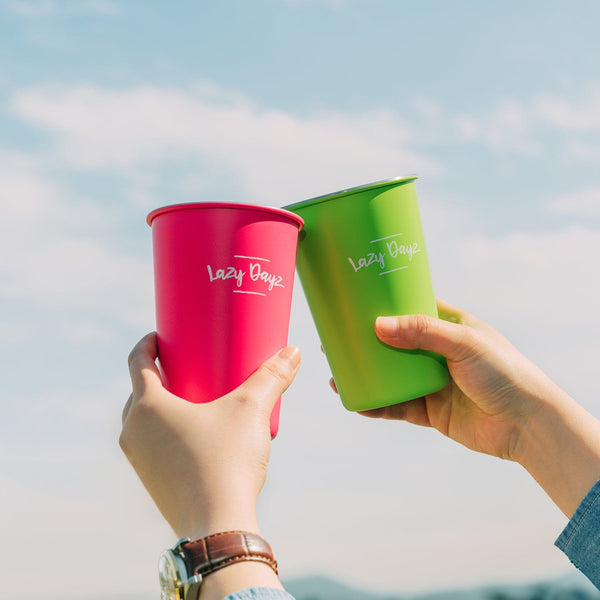 Lazy Dayz Picnic Cup 350Ml 4 Pack Picnic Accessories