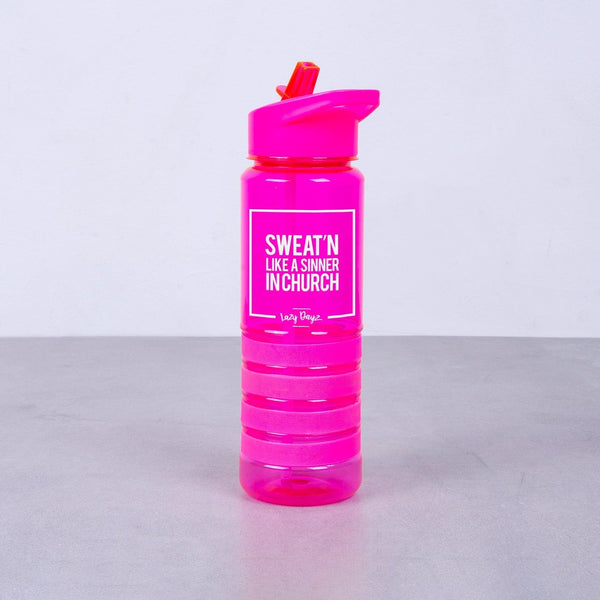Lazy Dayz Sports Bottle 750Ml Pink Canteens Bottles & Flasks