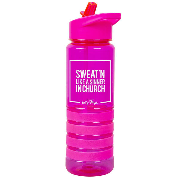 Lazy Dayz Sports Bottle 750Ml Pink Canteens Bottles & Flasks