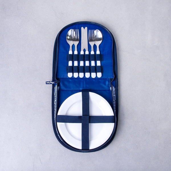 Lazy Dayz Picnic Cutlery Wallet Set Makena Cutlery Sets