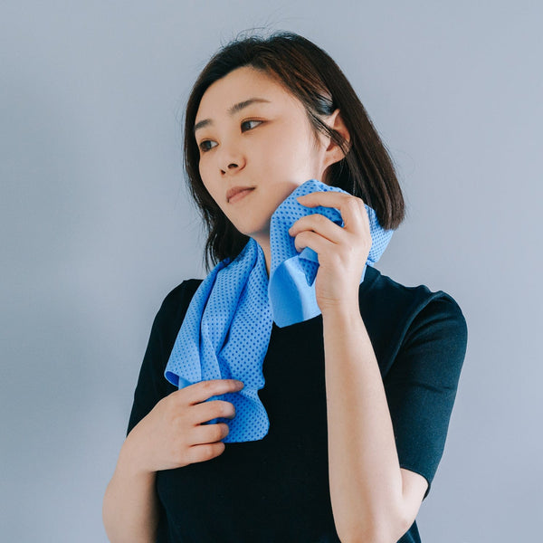 Washable Reusable Ice Cooling Towel Outdoor Sport Jogging Cycling Gym Cloth Gym Towels