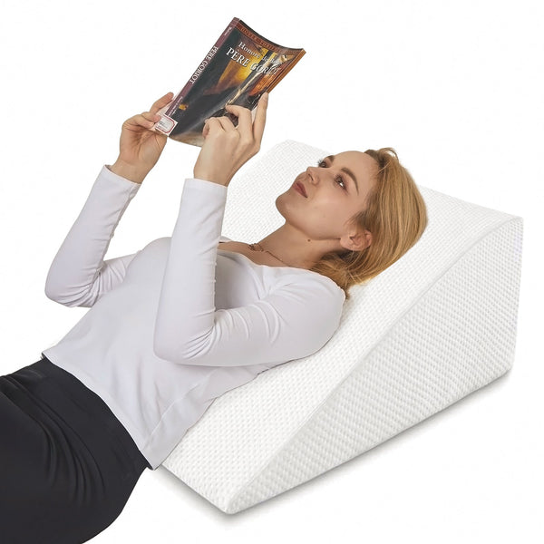Clevinger Memory Foam Bed Wedge Back Support Pillow Pillows