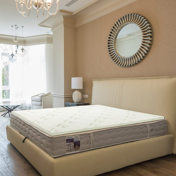 4Cm Memory Foam Mattress Topper With Bamboo Cover King Mattress Toppers & Protectors