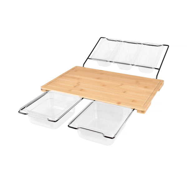 Extensible Bamboo Cutting Board Set Cutting Boards