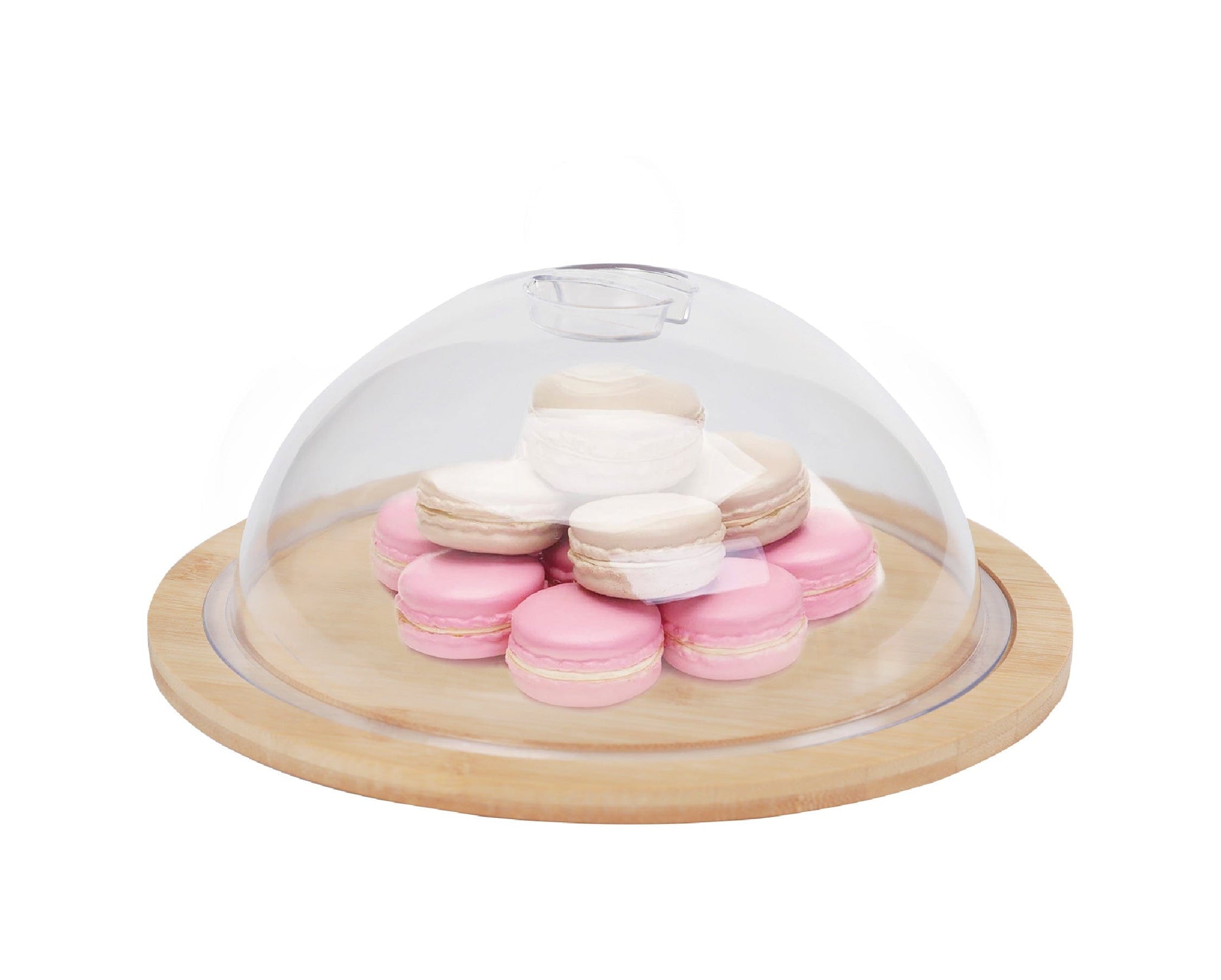 Bamboo Mini Round Cheese Tray Trays