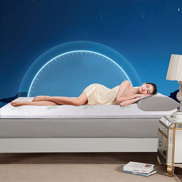 6Cm Memory Foam Mattress Topper With Bamboo Cover King Mattress Toppers & Protectors