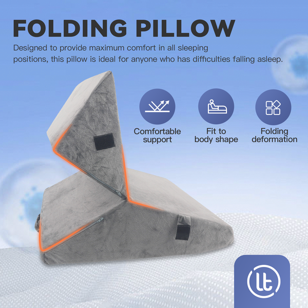 Wedge Pillow Memory Foam Adjustable Bed Pillows