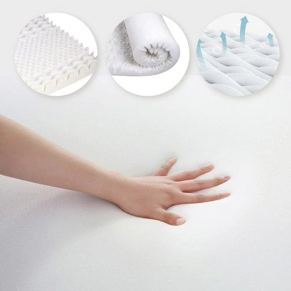 8Cm Memory Foam Mattress Topper With Bamboo Cover Double Mattress Toppers & Protectors