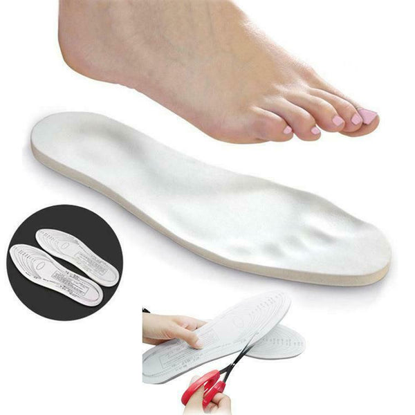 Unisex Memory Foam Insoles Arch Support Pads Pair 3 Pack Insoles & Shoe Inserts