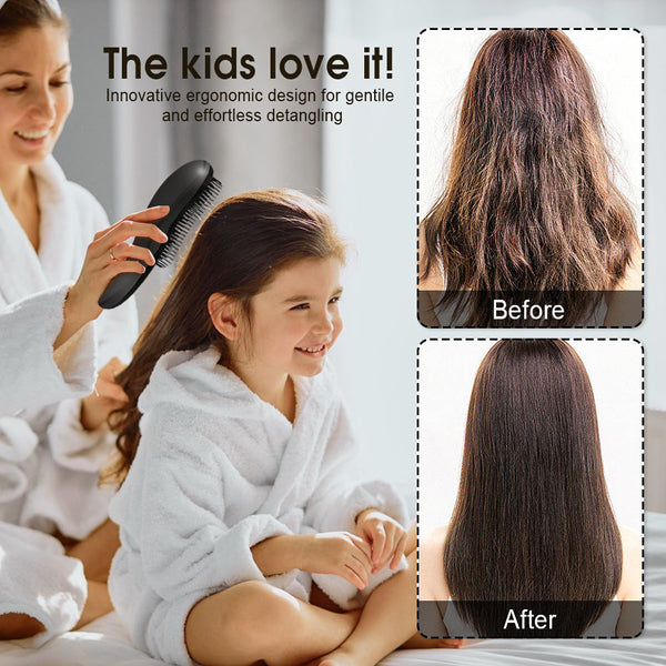 Detangling Brush Black Brushes & Combs