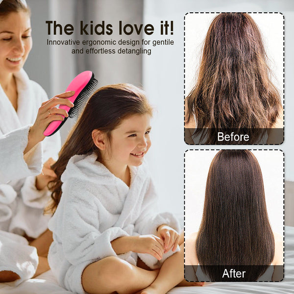 Detangling Brush Pink Brushes & Combs