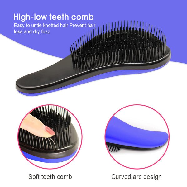 Detangling Brush Purple Brushes & Combs