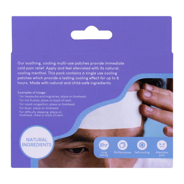 18Pc Cooling Patch Pain Relief Cold & Hot Packs & Wraps