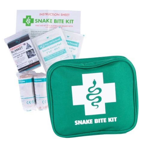 Snake Bite Emergency First Aid Kit 9 Piece Kits & Bags