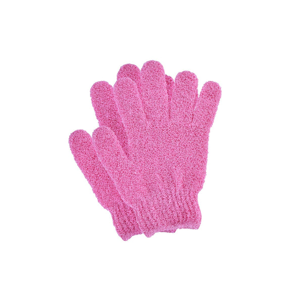 Living Today Exfoliating Gloves Pink Exfoliators & Scrubs