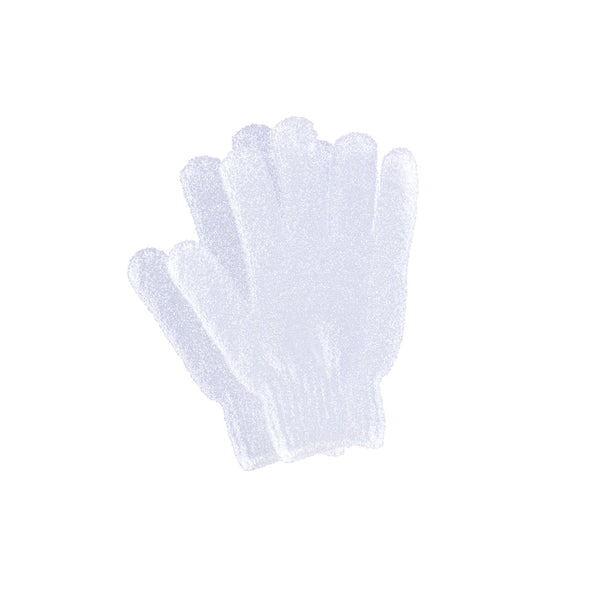 Living Today Exfoliating Gloves White Exfoliators & Scrubs