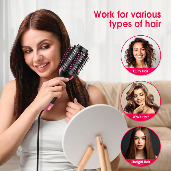 Remology 4 In 1 Blowout Hot Air Brush Hair Styler Hair Dryers