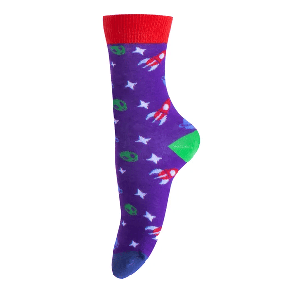 Gift Boxed 4 Pairs Boys Assorted Socks