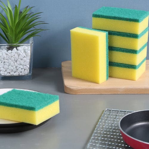 Kitchen Sponge Sourers 10Pcs Sponges & Scourers