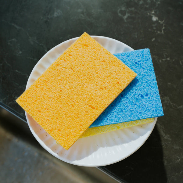 Spiffy 3Pc Cellulose Sponges Sponges & Scourers