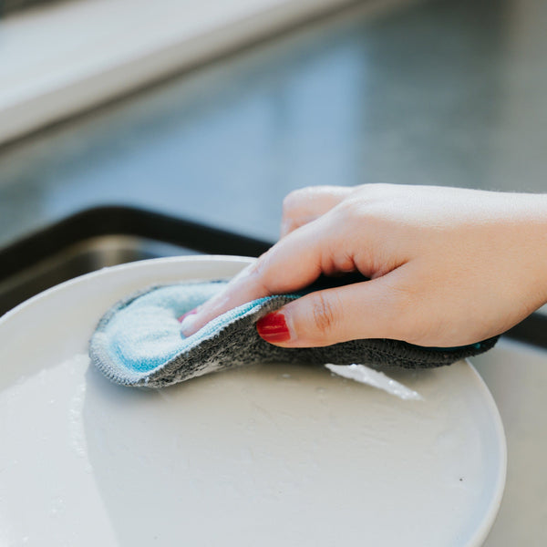 Spiffy 3Pc Microfibre Sponge Pad Sponges & Scourers