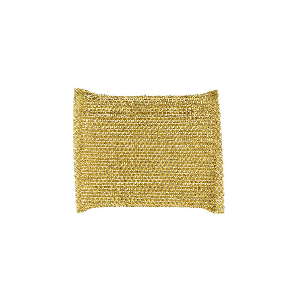 8Pk Non Scratch Mesh Sponge Metallic Silver And Gold Sponges & Scourers
